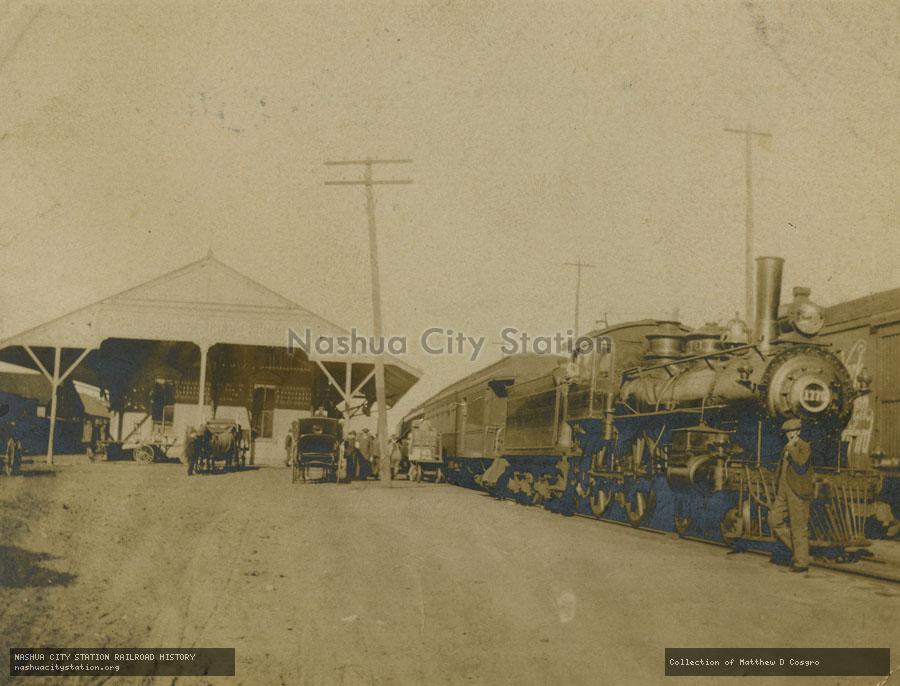 Postcard: New York, New Haven & Hartford Railroad, Webster, Massachusetts